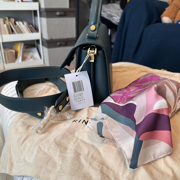 Teal Satchel Bag - Picture 13 of 14